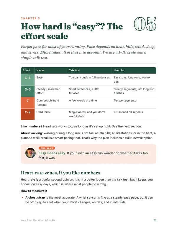 A page from the guide